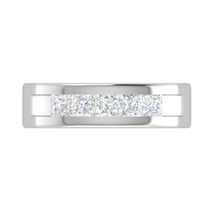 Platinum Unisex Ring with Diamonds JL PT MB PR 139