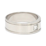 Load image into Gallery viewer, Princess Cut Single Diamond Ring for Men JL PT 420
