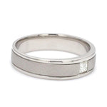 Load image into Gallery viewer, Princess Cut Single Diamond Ring for Men JL PT 420
