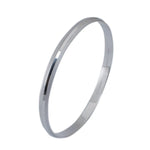 Load image into Gallery viewer, Punjabi Platinum Kada for Men with Matte Finish &amp; Hi-Polish JL PTB 617
