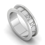 Load image into Gallery viewer, Plain Platinum Couple Ring JL PT MB 131
