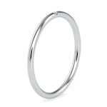 Load image into Gallery viewer, Single Diamond Platinum Ring for Women JL PT 0642
