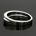 Load image into Gallery viewer, Single Diamond Platinum Wedding Bands JL PT 242
