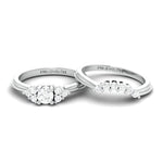 Load image into Gallery viewer, Spark of Love - Platinum Couple Rings with Diamonds JL PT 600
