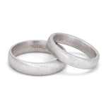 Load image into Gallery viewer, Textured Comfort Fit Platinum Love Bands JL PT 136
