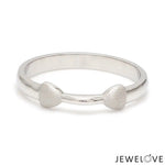 Load image into Gallery viewer, Thin Plain Platinum Love Bands JL PT 127
