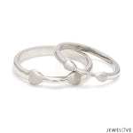 Load image into Gallery viewer, Thin Plain Platinum Love Bands JL PT 127
