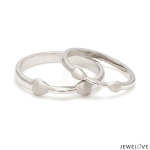 Thin Plain Platinum Love Bands JL PT 127