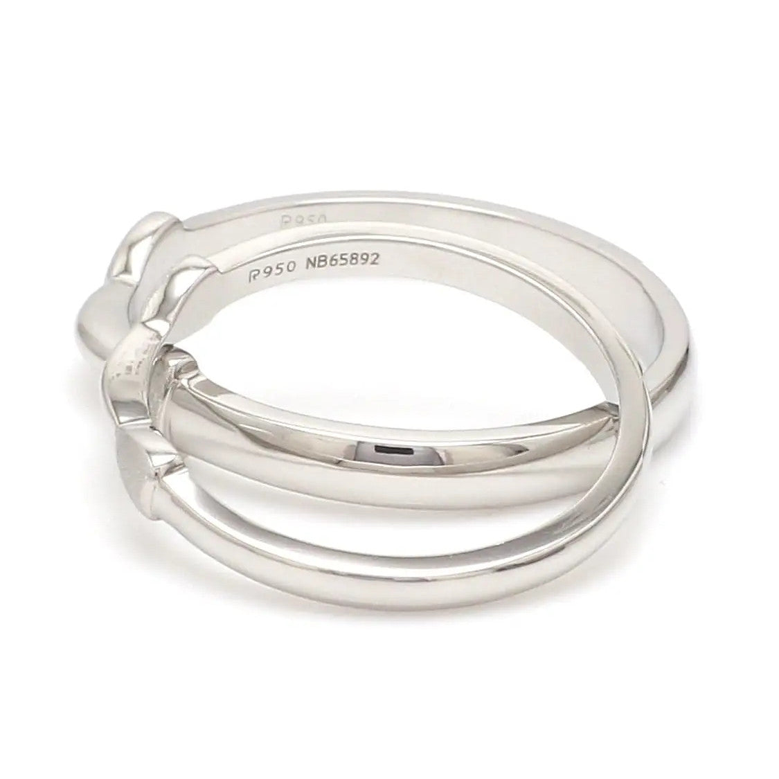 Thin Plain Platinum Love Bands JL PT 127