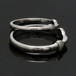 Load image into Gallery viewer, Thin Plain Platinum Love Bands JL PT 127
