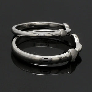 Thin Plain Platinum Love Bands JL PT 127