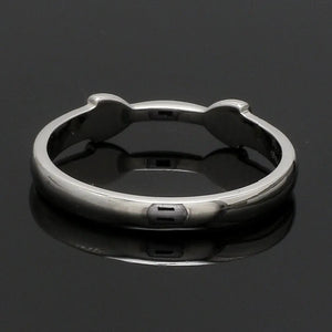 Thin Plain Platinum Love Bands JL PT 127