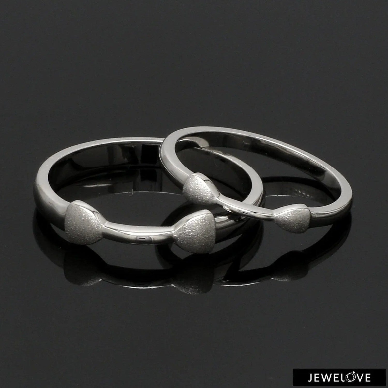 Thin Plain Platinum Love Bands JL PT 127