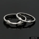 Load image into Gallery viewer, Thin Plain Platinum Love Bands JL PT 127
