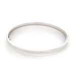 Load image into Gallery viewer, Thin Platinum Bangles with Diamond Cut SJ PTB 314
