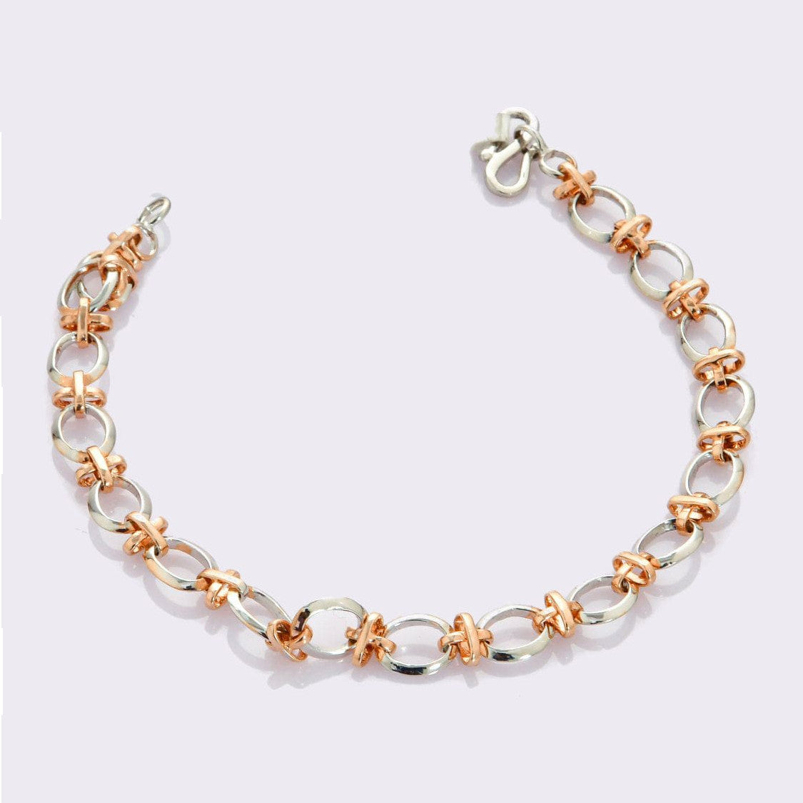 Platinum Rose Gold Bracelet JL PTB 686