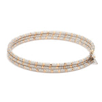 Load image into Gallery viewer, Unique Japanese Platinum &amp; Rose Gold Bracelet for Women JL PTB 726
