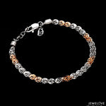 Load image into Gallery viewer, Unique Japanese Platinum Rose Gold Bracelet JL PTB 739R
