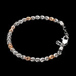 Load image into Gallery viewer, Unique Japanese Platinum Rose Gold Bracelet JL PTB 739R
