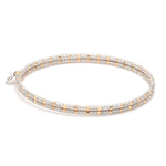 Load image into Gallery viewer, Unique Japanese Platinum &amp; Rose Gold Bracelet for Women JL PTB 725
