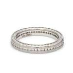 Load image into Gallery viewer, Uniquely Textured Platinum Couple Rings Eternity Style JL PT 528
