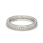 Load image into Gallery viewer, Uniquely Textured Platinum Couple Rings Eternity Style JL PT 528
