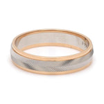 Load image into Gallery viewer, Unisex Platinum &amp; Rose Gold Couple Love Band Rings JL PT 1124
