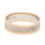 Load image into Gallery viewer, Unisex Platinum &amp; Rose Gold Couple Love Bands JL PT 1362
