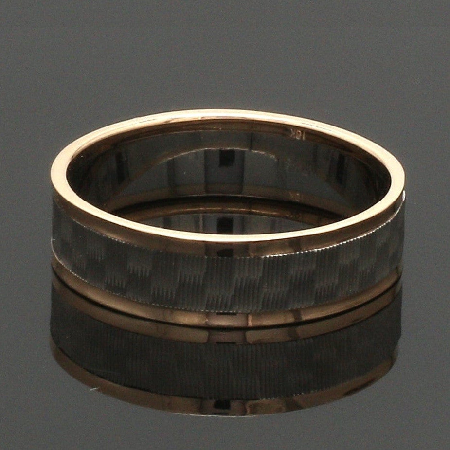 Unisex Platinum & Rose Gold Couple Love Bands JL PT 1362