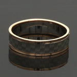 Load image into Gallery viewer, Unisex Platinum &amp; Rose Gold Couple Love Bands JL PT 1362
