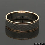 Load image into Gallery viewer, Unisex Platinum &amp; Rose Gold Couple Love Bands JL PT 1362
