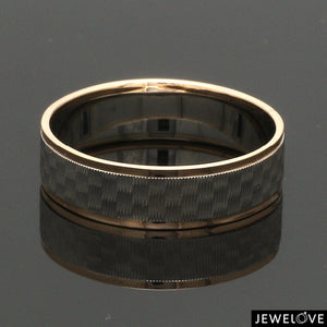 Unisex Platinum & Rose Gold Couple Love Bands JL PT 1362