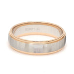 Load image into Gallery viewer, Unisex Platinum Rose Gold Couple Love Bands JL PT 1366
