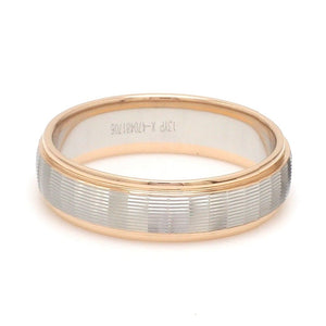 Unisex Platinum Rose Gold Couple Love Bands JL PT 1366