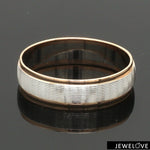 Load image into Gallery viewer, Unisex Platinum Rose Gold Couple Love Bands JL PT 1366
