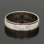 Load image into Gallery viewer, Unisex Platinum Rose Gold Couple Love Bands JL PT 1366
