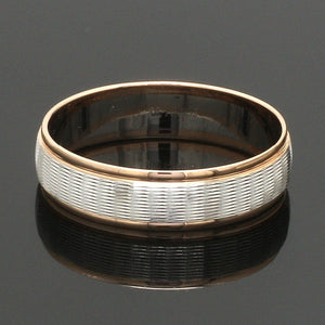 Unisex Platinum Rose Gold Couple Love Bands JL PT 1366