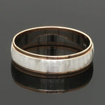 Load image into Gallery viewer, Unisex Platinum Rose Gold Couple Love Bands JL PT 1366
