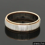 Load image into Gallery viewer, Unisex Platinum Rose Gold Couple Love Bands JL PT 1366
