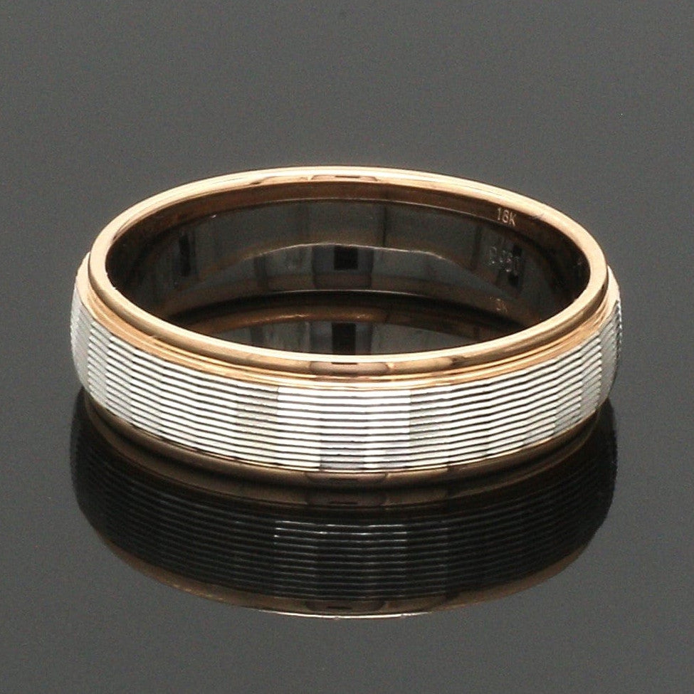 Unisex Platinum Rose Gold Couple Love Bands JL PT 1366