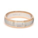 Load image into Gallery viewer, Unisex Platinum Rose Gold Couple Love Bands JL PT 1366
