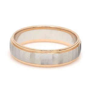 Unisex Platinum Rose Gold Couple Love Bands JL PT 1366