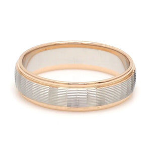 Unisex Platinum Rose Gold Couple Love Bands JL PT 1366