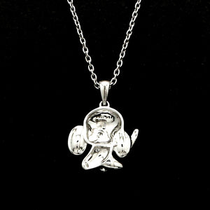 Baby Elephant Platinum Diamonds Pendant for Women JL PT P 1297