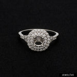 Load image into Gallery viewer, Platinum Double Halo Diamond Split Shank Mounting Ring JL PT 1268-M   Jewelove.US
