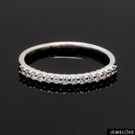 Load image into Gallery viewer, Half Eternity Diamond Ring in Platinum JL PT 1363
