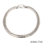 Load image into Gallery viewer, 6mm Japanese Platinum Cuban Bracelet for Men JL PTB 1176-A
