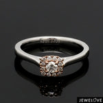 Load image into Gallery viewer, Designer Platinum Couple Rings with Diamonds JL PT 920
