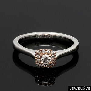 Designer Platinum Couple Rings with Diamonds JL PT 920