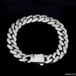 Load image into Gallery viewer, Men of Platinum | Diamond Cut Bracelet with Diamond Lock for Men JL PTB 1231
